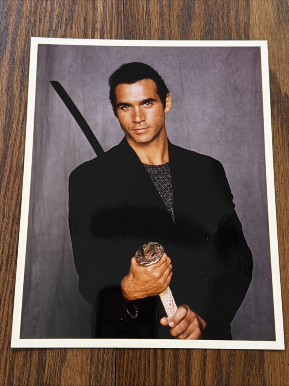 Adrian Paul As The Highlander Portrait Photograph 8x10” - Picture 1 of 1